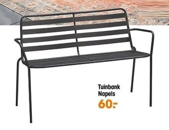 Kwantum Tuinbank napels aanbieding