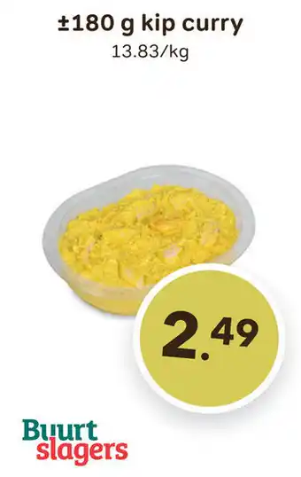Bon Ap Buurt slagers Kip curry aanbieding