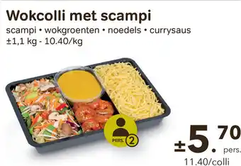 Bon Ap Wokcolli met scampi aanbieding