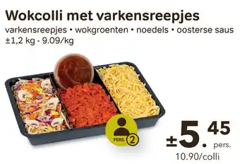 Bon Ap Wokcolli met varkensreepjes aanbieding