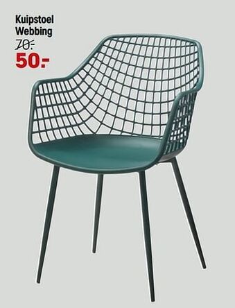 Kwantum Kuipstoel webbing aanbieding