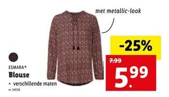 Lidl Blouse aanbieding