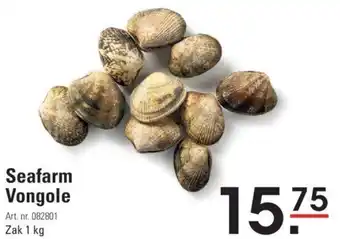 Sligro Seafarm Vongole aanbieding