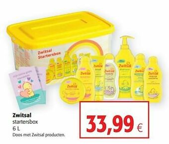 Colruyt Zwitsal startersbox aanbieding