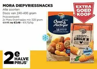 Jumbo Mora ovenhapjes mix aanbieding