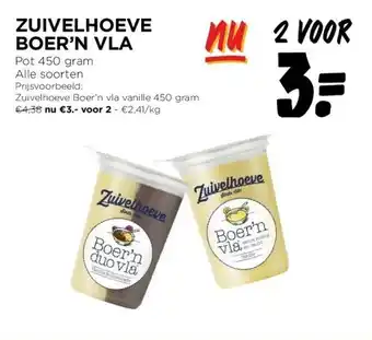 Jumbo Zuivelhoeve boer’n vla aanbieding