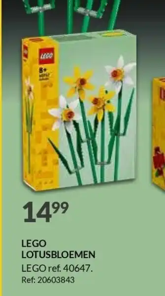 Fun Lego lotusbloemen aanbieding