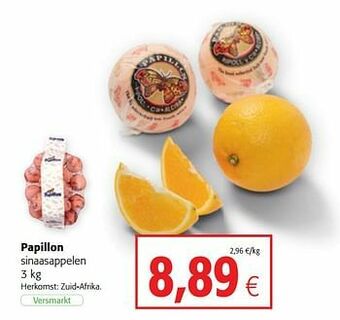 Colruyt Papillon sinaasappelen aanbieding