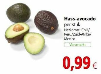 Colruyt Hass-avocado aanbieding