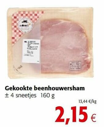Colruyt Gekookte beenhouwersham aanbieding