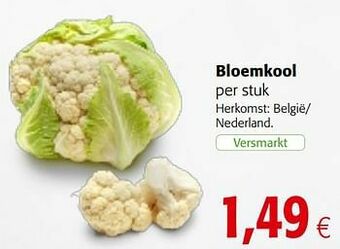 Colruyt Bloemkool aanbieding