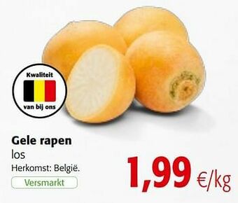 Colruyt Gele rapen aanbieding