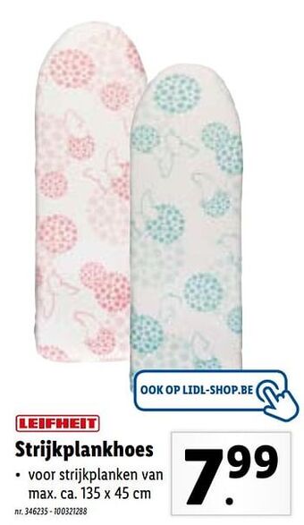 Lidl Strijkplankhoes aanbieding