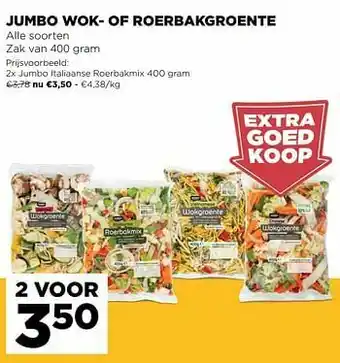 Jumbo Jumbo italiaanse roerbakmix aanbieding