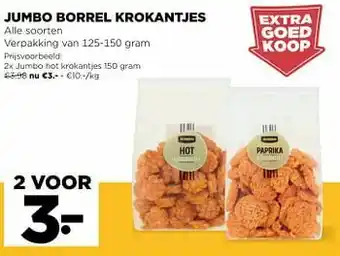 Jumbo Jumbo hot krokantjes aanbieding