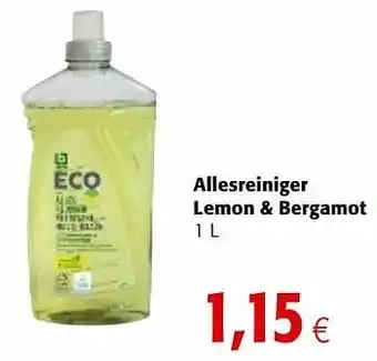 Colruyt Allesreiniger lemon + bergamot aanbieding