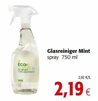 Glasreiniger mint spray