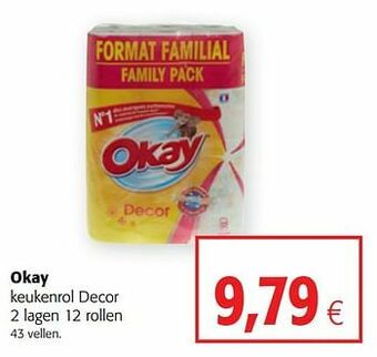 Colruyt Okay keukenrol decor aanbieding