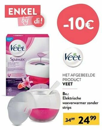 Elektrische waxverwarmer zonder strips