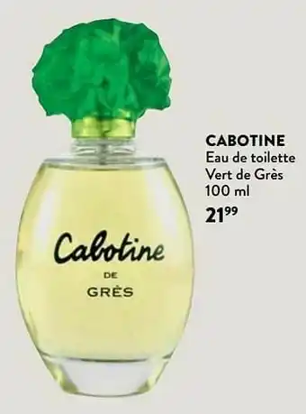 Cabotine eau de toilette vert de grès