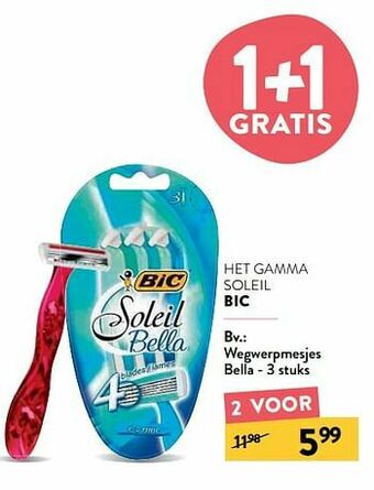 Wegwerpmesjes bella