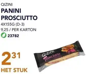QIZINI PANINI PROSCIUTTO HET STUK