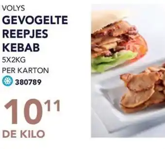 Bidfood VOLYS GEVOGELTE REEPJES KEBAB aanbieding