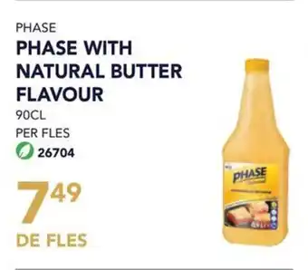 Bidfood PHASE WITH NATURAL BUTTER FLAVOUR 90cl aanbieding