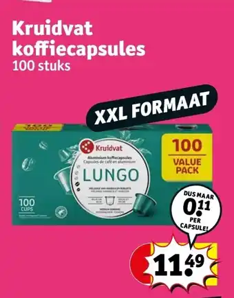 Kruidvat Kruidvat koffiecapsules aanbieding
