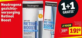Kruidvat Neutrogena gezichtsverzorging retinol boost aanbieding