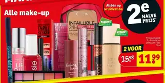 Kruidvat Alle make-up aanbieding