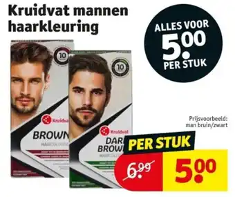 Kruidvat Mannen haarkleuring aanbieding