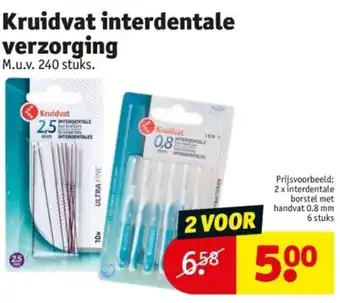 Kruidvat Interdentale verzorging aanbieding