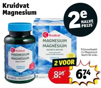 Kruidvat Magnesium aanbieding
