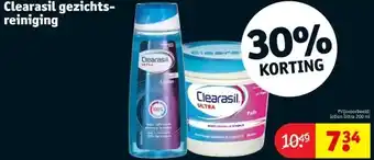 Kruidvat Clearasil gezichtsreiniging aanbieding
