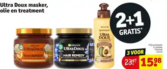Kruidvat Ultra doux masker, olie en treatment aanbieding