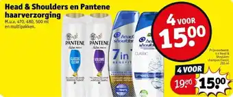 Kruidvat Head & shoulders en pantene haarverzorging aanbieding