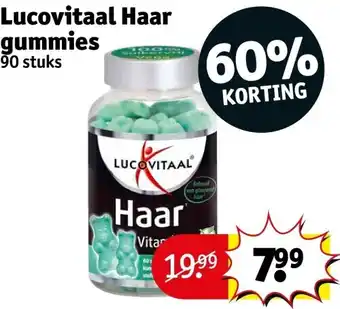 Kruidvat Lucovitaal haar gummies aanbieding