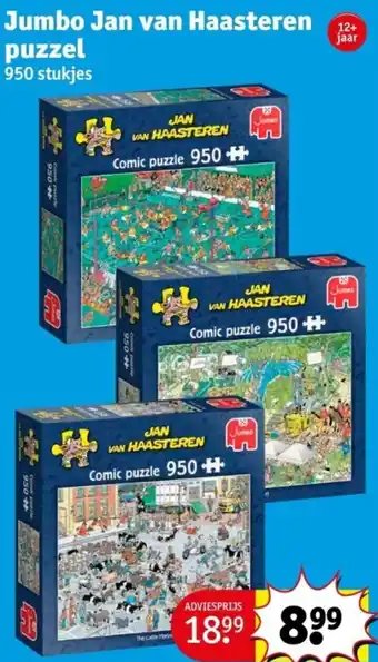 Kruidvat Jumbo jan van haasteren puzzel 950 stukjes aanbieding
