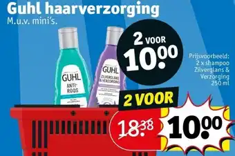 Kruidvat Guhl haarverzorging aanbieding