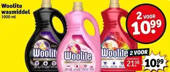 Kruidvat Woolite wasmiddel 1900ml aanbieding