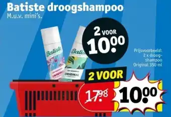 Batiste droogshampoo