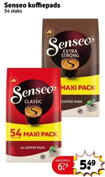 Kruidvat Senseo koffiepads aanbieding