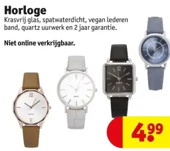 Kruidvat Horloge aanbieding