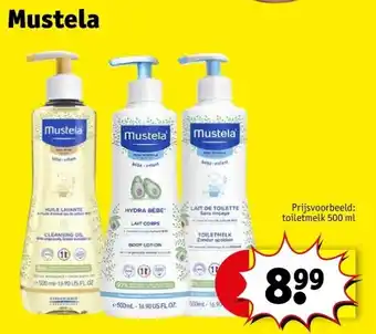 Kruidvat Mustela aanbieding