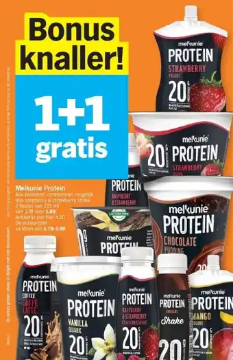 Albert Heijn Melkunie protein aanbieding