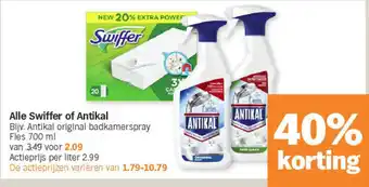Albert Heijn Alle swiffer of antikal aanbieding