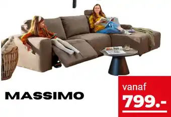 Seats and Sofas MASSIMO aanbieding