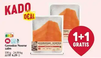 Delhaize Gerookte noorse zalm aanbieding