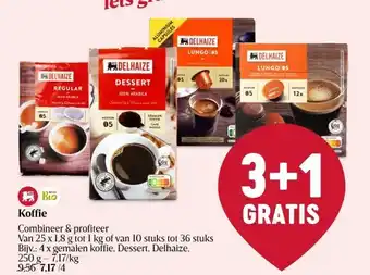 Delhaize Koffie aanbieding